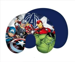 Poduszka turystczna rogal Avengers        Heroes granatowa kolorowa