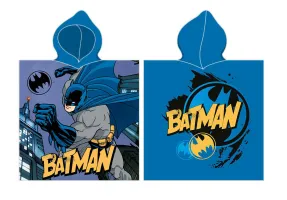 Poncho dla dzieci 50x115 Batman ręcznik  z kapturem dziecięce Summer