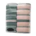 Komplet ręczników 2 cz. 2x50x90  niebieski różowy 500 g/m2 frotte zestaw upominkowy 23