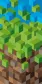 Ręcznik plażowy 70x140 Minecraft Pixel 77 zielony brązowy dziecięcy bawełniany