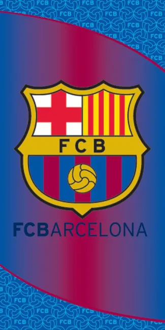 Ręcznik FC Barcelona 75x150 Duży Herb 419