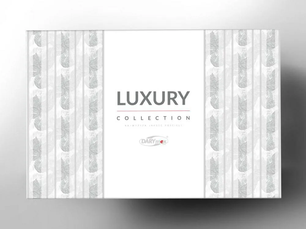 Pościel satynowa 220x200 Sal lililowa jasna w pudełku żakardowa ornamenty orientalna Luxury Premium