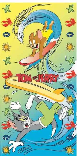 Ręcznik Tom & Jerry 75x150 F 1842