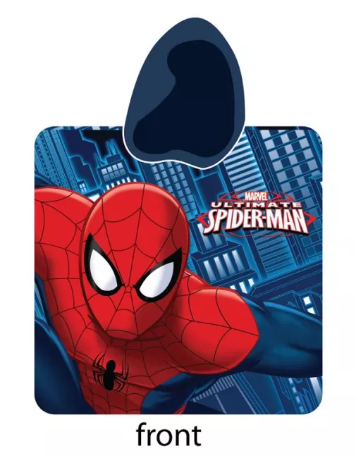 Poncho Spiderman 60x120 D Spider Man 6332