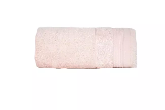 Ręcznik 90x150 Bamboo 4U salmon pudrowe frotte 500 g/m2 Greno