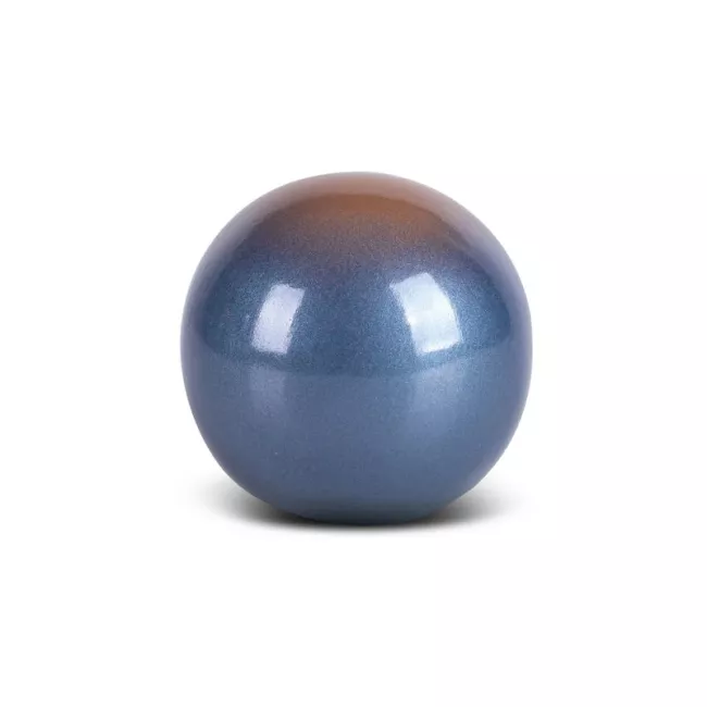 Kula ceramiczna Nessa 10x10 niebieska  dekoracyjna Eurofirany