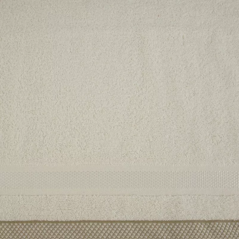 Ręcznik Abbie 100x150 kremowy 500 g/m2  frotte bawełniany Eurofirany
