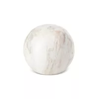 Kula ceramiczna Asli 9x9 biała  dekoracyjna Eurofirany