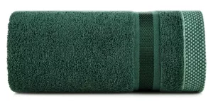 Ręcznik Abbie 50x90 zielony ciemny 500  g/m2 frotte bawełniany Eurofirany
