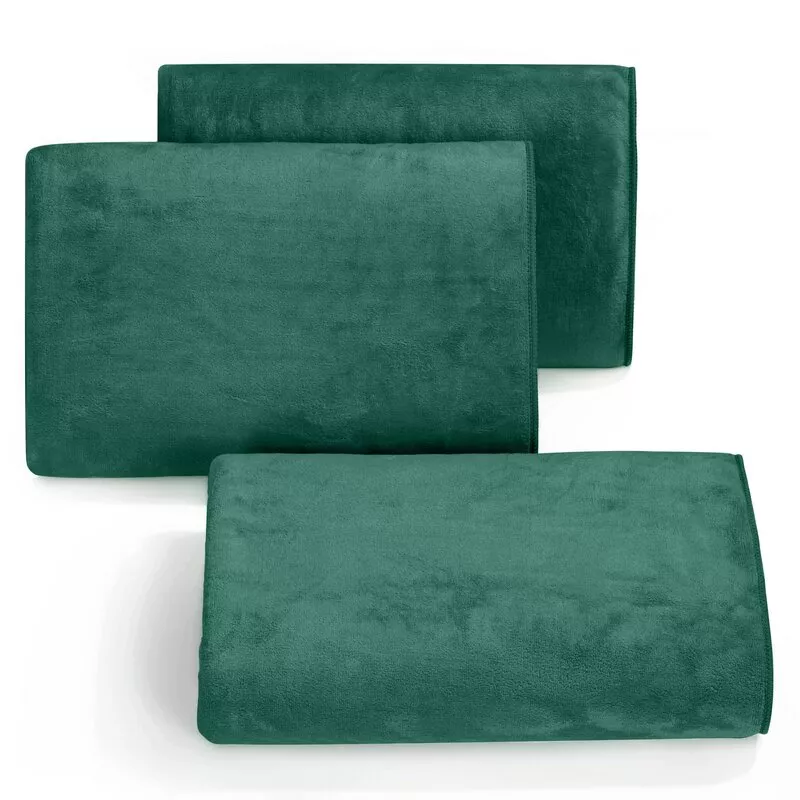 Ręcznik Amy 3 70X140 zielony ciemny 380  g/m2 frotte Eurofirany