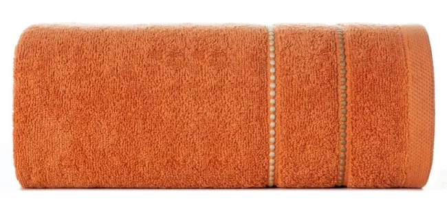 Ręcznik Suzi 30x50 pomarańczowy 500 g/m2  frotte bawełniany Eurofirany