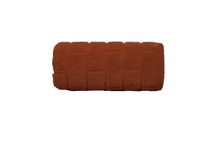 Ręcznik Brick 50x90 spalony karmel 500 g/m2 Greno