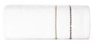 Ręcznik Suzi 50x90 biały 500 g/m2 frotte  bawełniany Eurofirany