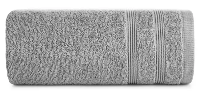Ręcznik Aline 70x140 srebrny 500 g/m2  frotte Eurofirany