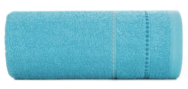 Ręcznik Suzi 30x50 niebieski 500 g/m2  frotte bawełniany Eurofirany