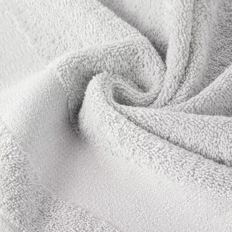 Ręcznik Nessy 30x50 szary jasny 500 g/m2  frotte bawełniany Eurofirany