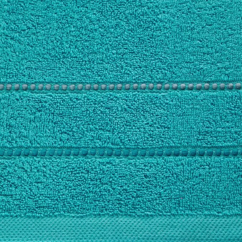 Ręcznik Suzi 50x90 turkusowy 500 g/m2  frotte bawełniany Eurofirany