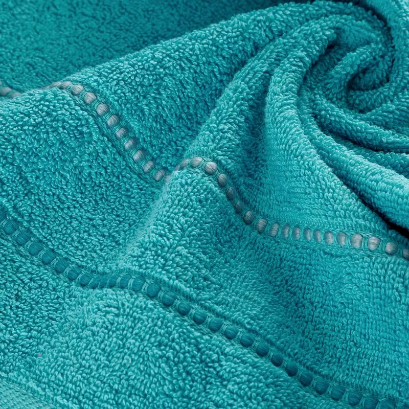 Ręcznik Suzi 50x90 turkusowy 500 g/m2  frotte bawełniany Eurofirany