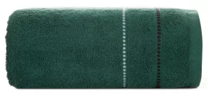 Ręcznik Suzi 50x90 zielony ciemny 500  g/m2 frotte bawełniany Eurofirany