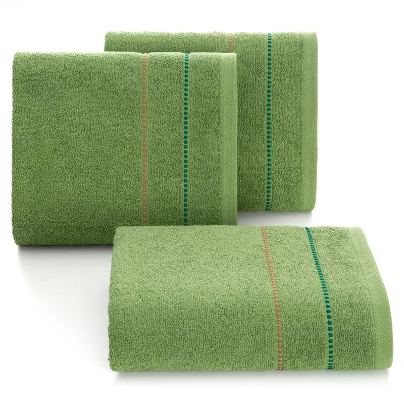 Ręcznik Suzi 30x50 zielony 500 g/m2  frotte bawełniany Eurofirany