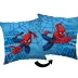 Poduszka dziecięca 40x40 Spider-Man  niebieska 05 JF24