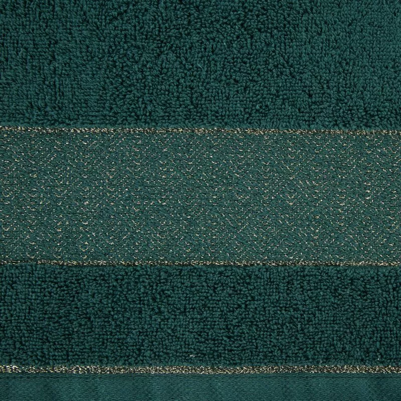 Ręcznik Nessy 30x50 zielony ciemny 500  g/m2 frotte bawełniany Eurofirany