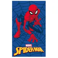 Ręcznik dziecięcy 30x50 Spidermen  niebieski czerwony bawełniany Carbotex