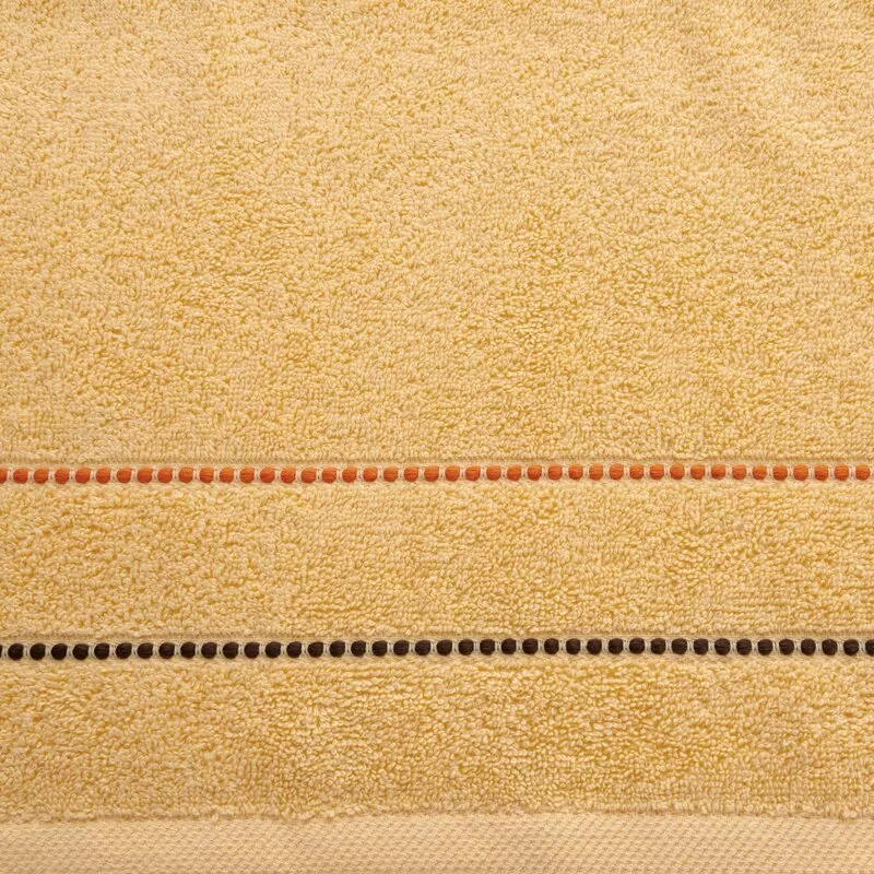 Ręcznik Suzi 70x140 pomarańczowy jasny  500 g/m2 frotte bawełniany Eurofirany