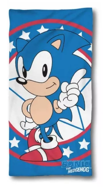 Ręcznik plażowy 70x140 Sonic niebieski  bawełniany Faro
