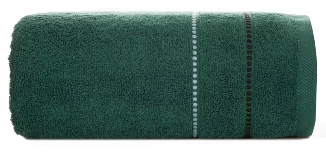 Ręcznik Suzi 30x50 zielony ciemny 500  g/m2 frotte bawełniany Eurofirany