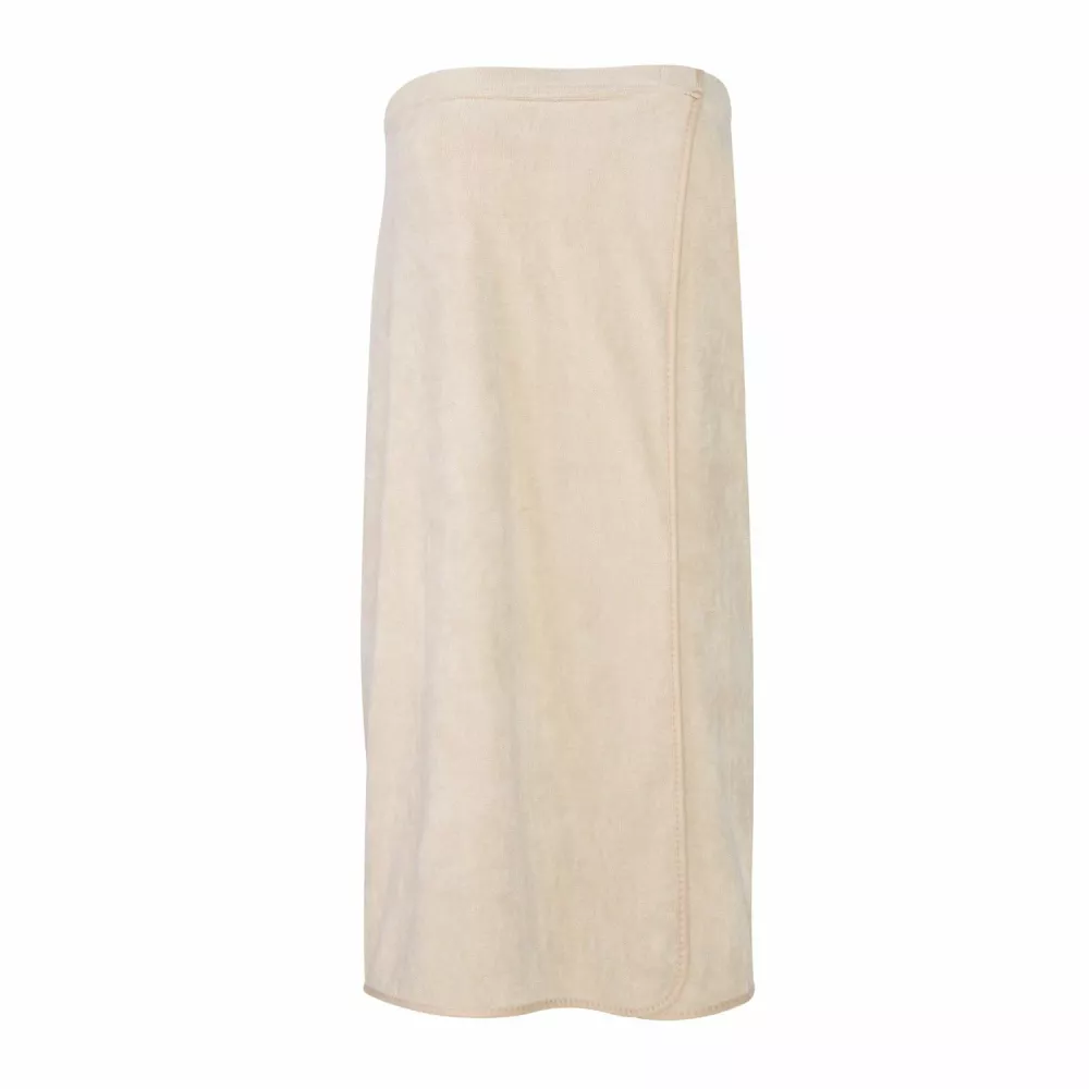 Ręcznik damski do sauny Pareo Active  L/XL beżowy mikrofibra