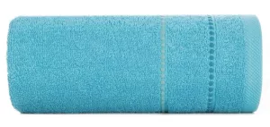 Ręcznik Suzi 70x140 niebieski 500 g/m2  frotte bawełniany Eurofirany
