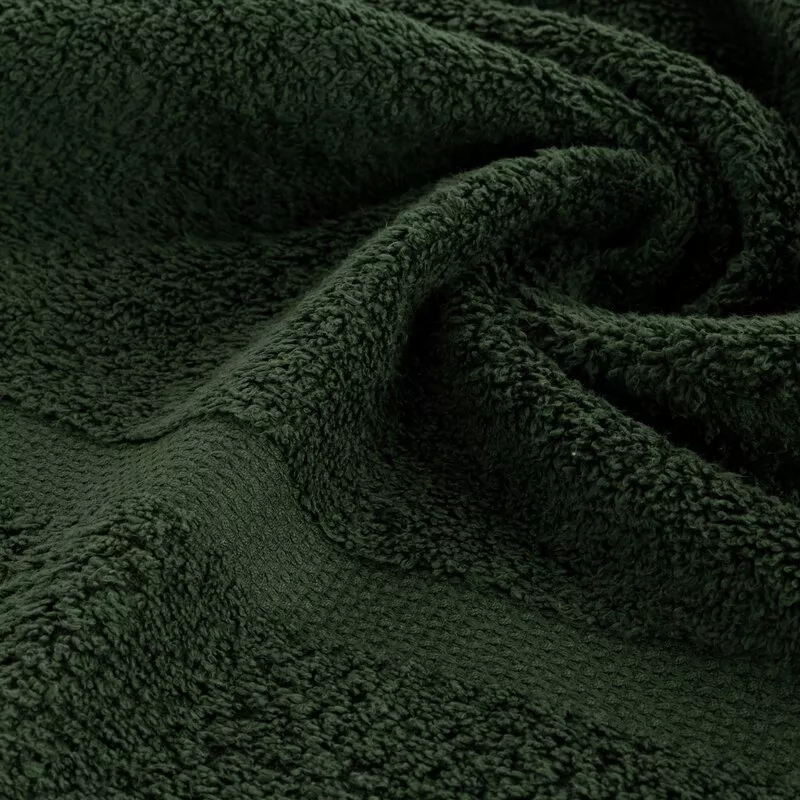 Ręcznik Vilia 50X90 zielony ciemny 530  g/m2 frotte Eurofirany