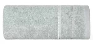Ręcznik Suzi 50x90 srebrny 500 g/m2  frotte bawełniany Eurofirany