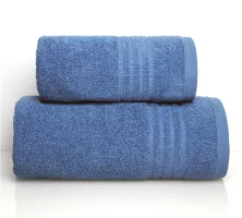 Ręcznik Panama 45x90 denim niebieski 500 g/m2 Greno