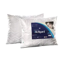 Poduszka antyalergiczna 50x80 Actigard 0,65 kg biała 100% bawełna wykończona substancją antybakteryjną Actigard AMW