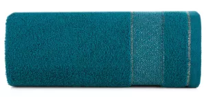 Ręcznik Nessy 30x50 turkusowy ciemny 500  g/m2 frotte bawełniany Eurofirany