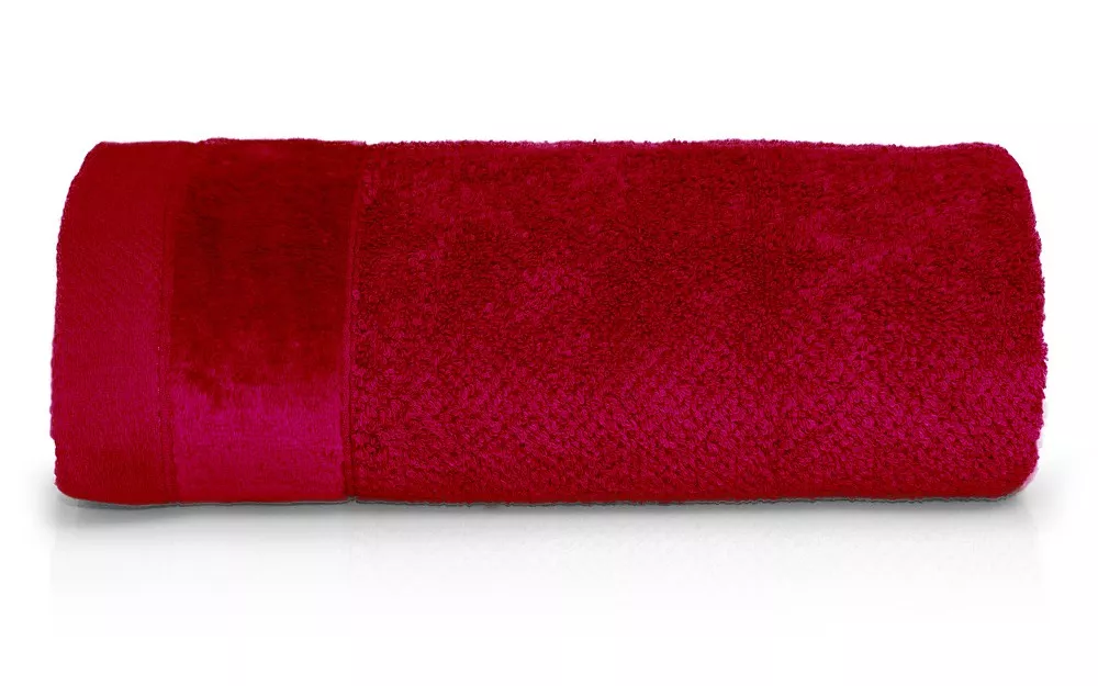 Ręcznik Vito 100x150 czerwony frotte      bawełniany 550 g/m2