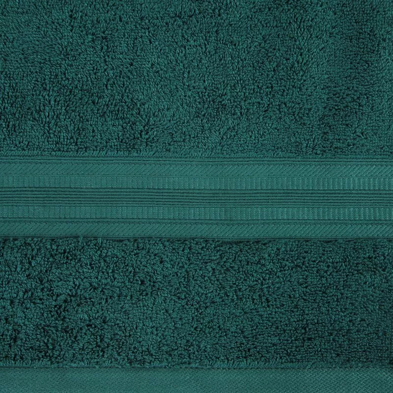 Ręcznik 70x140 Elen 05 zielony ciemny  550g/m2 Eurofirany