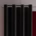 VELVI Zasłona gotowa na przelotkach, szerokość 140 x wysokość 250cm, kolor 111 czarny VELVI0/ZGP/111/140250/1