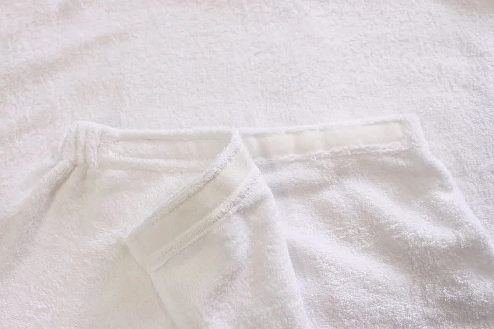 Ręcznik męski do sauny Kilt S/M biały  frotte bawełniany
