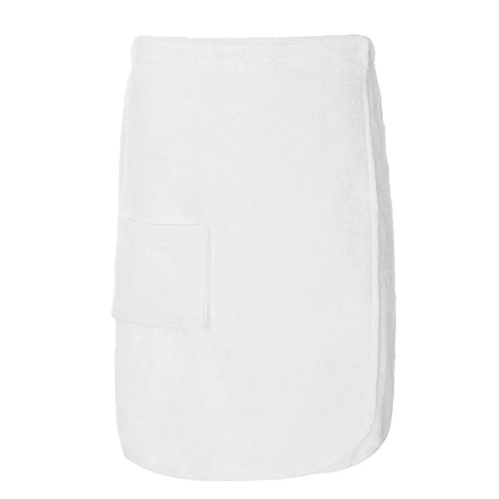 Ręcznik męski do sauny Kilt S/M biały  frotte bawełniany