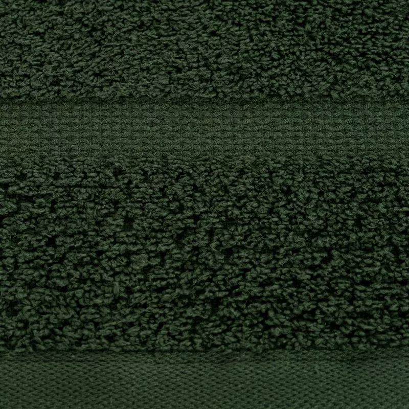 Ręcznik Vilia 70x140 zielony ciemny 530  g/m2 frotte Eurofirany