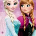 Ręcznik plażowy 70x140 Frozen Kraina  Lodu Anna i Elsa dziecięcy Kids25