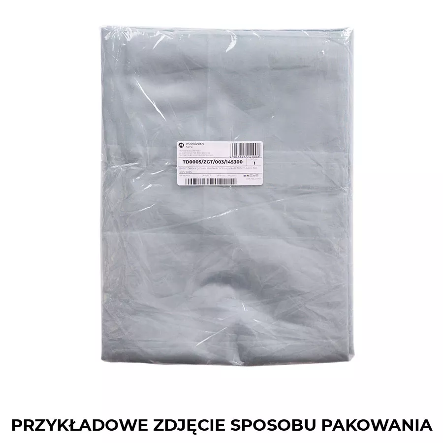 BASIC Zazdrostka gotowa na tunelu, szerokość 150 cm x wysokość 40 cm, kolor 010 biały TD0005/ZAZ/A10/150040/1