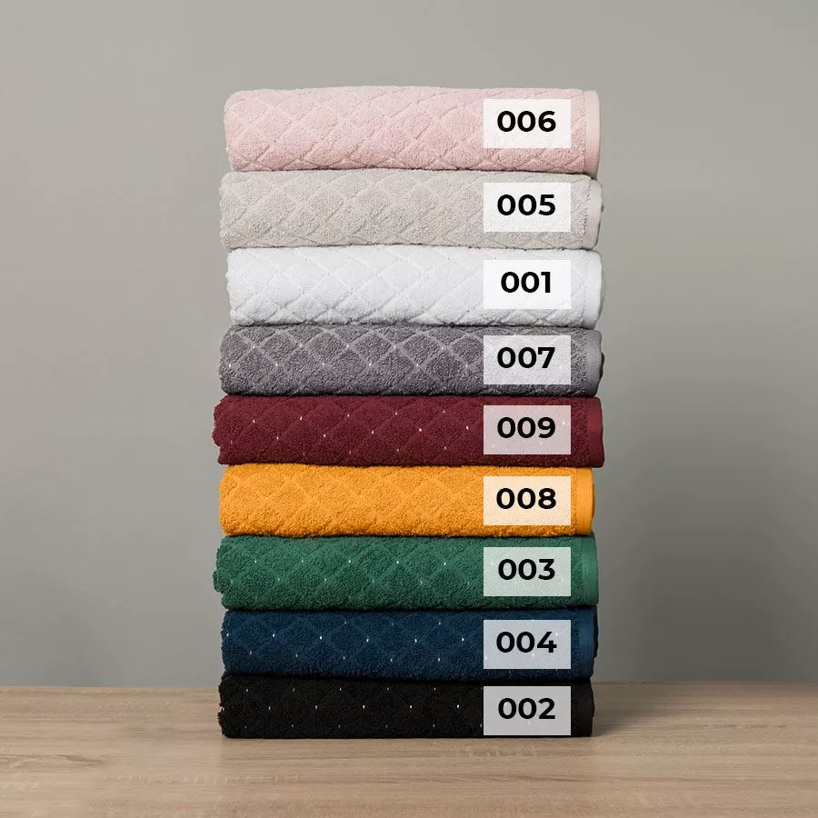 OLIWIER Ręcznik, 50x90cm, kolor 001 biały R00001/RB0/001/050090/1