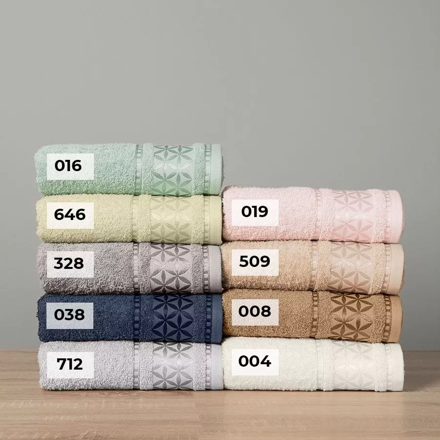 PAOLA Ręcznik, 50x90cm, kolor 328 szary PAOLA0/RB0/328/050090/1
