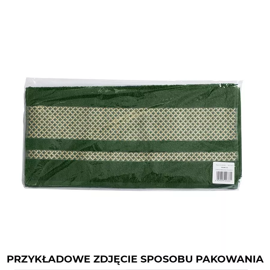 LIONEL Ręcznik, 70x140cm, kolor 019 pudrowy ze złotą bordiurą LIONEL/RB0/019/070140/1