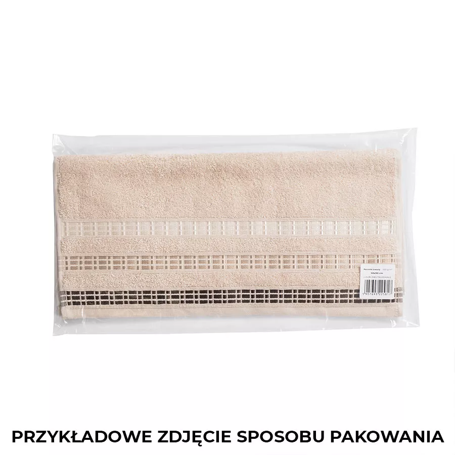 LUXURY Ręcznik, 50x90cm, kolor 108 pudrowy LUXURY/RB0/108/050090/1
