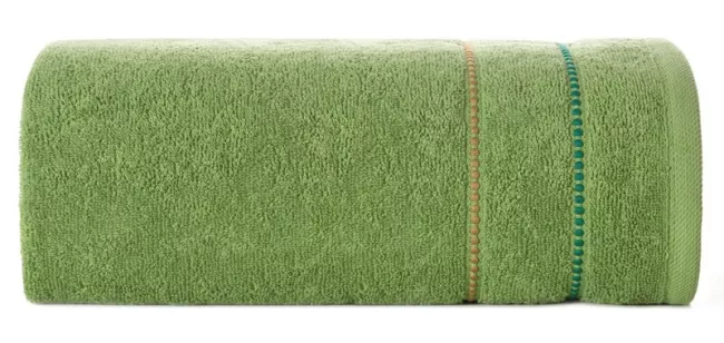 Ręcznik Suzi 70x140 zielony 500 g/m2  frotte bawełniany Eurofirany